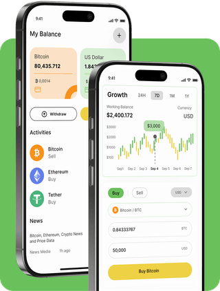 Varm Markedvik trading platform with live market data